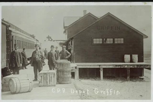 C.P.R. Depot at Griffin